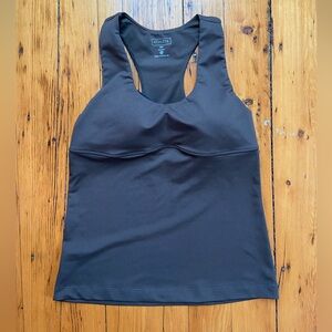 Athleta Empire Bra Tank - Dark Olive Green